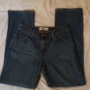 Sz 8 Levi's Strauss signature mid rise boot cut